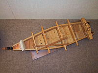 写真●甑島の漁船模型（上甑村郷土資料館）