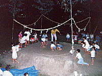 写真４　金峰町中津野の十五夜相撲（1992）