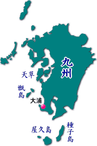 大浦町地図